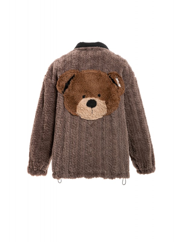MWM MIKE TEDDY REVERSIBLE FAUX FUR JACKET