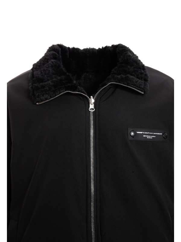 MWM MIKE TEDDY REVERSIBLE FAUX FUR JACKET