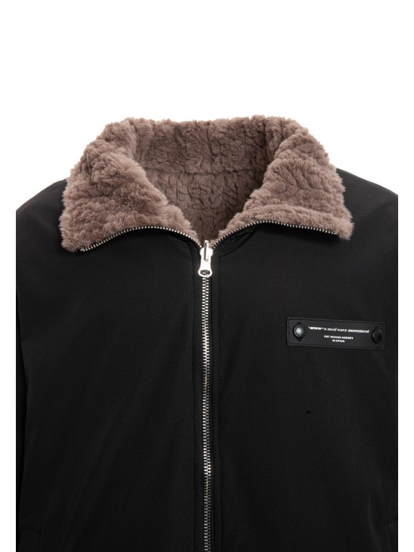 MWM MIKE TEDDY REVERSIBLE FAUX FUR JACKET