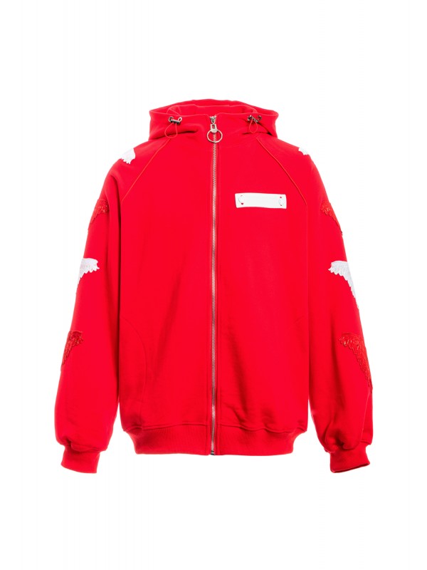 SUDADERA ALAS CON CAPUCHA