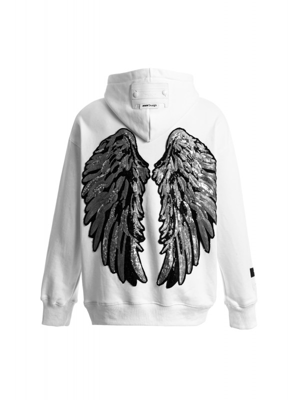 STRASS WINGS HOODIE