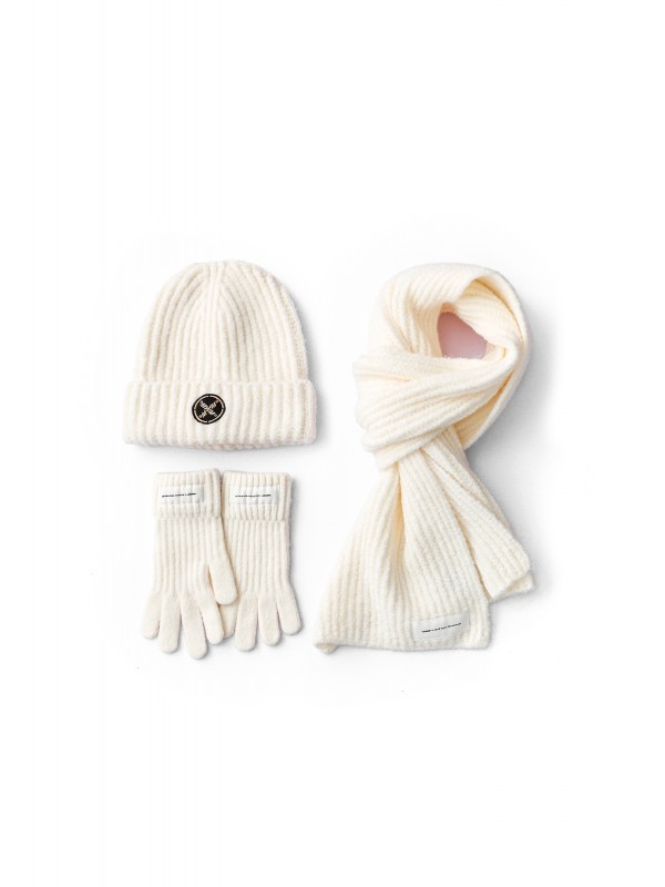BUFANDA, GUANTES Y GORRO MWM