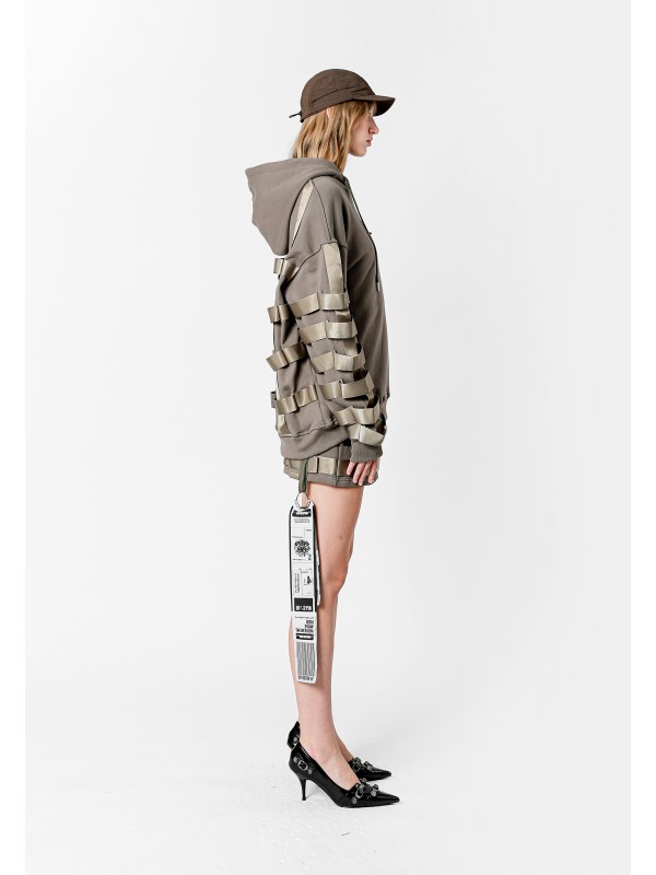 MWM INTERLACED DESIGN HOODIE