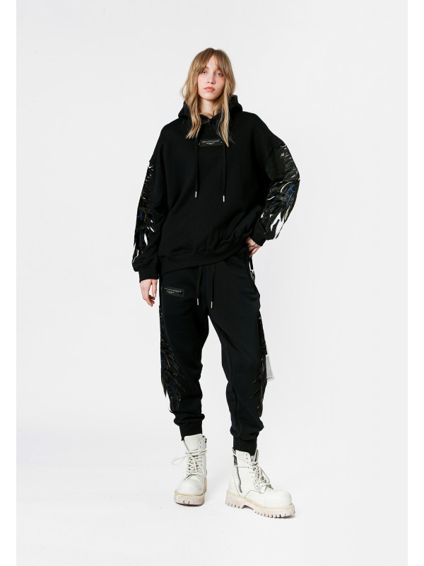 SUDADERA ALAS CON CAPUCHA