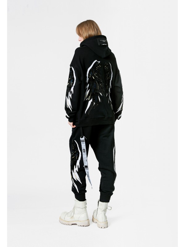 SUDADERA ALAS CON CAPUCHA