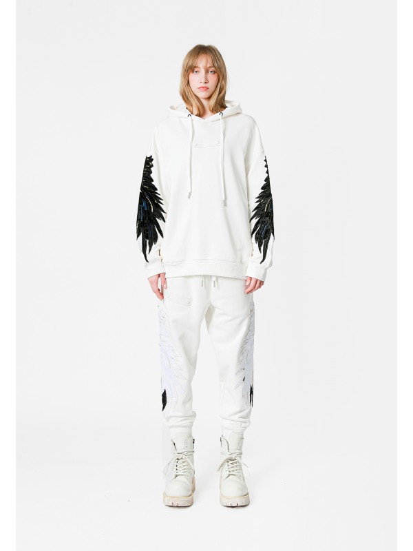 SUDADERA ALAS CON CAPUCHA