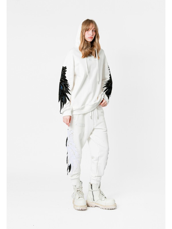 SUDADERA ALAS CON CAPUCHA