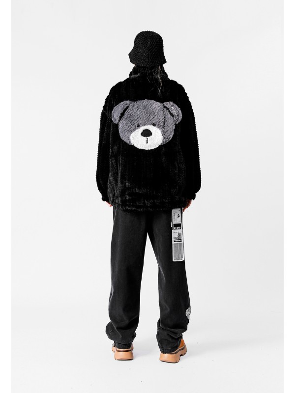 MWM MIKE TEDDY REVERSIBLE FAUX FUR JACKET