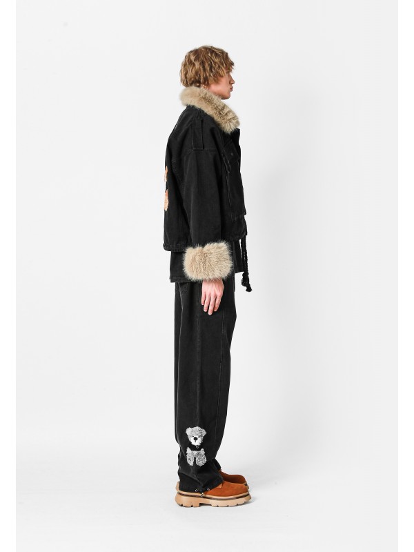 MIKE TEDDY DENIM JACKET