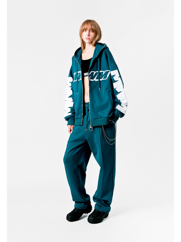 MWM LOGO HOODIE WITH ZIPPER