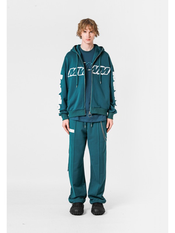 MWM LOGO HOODIE WITH ZIPPER