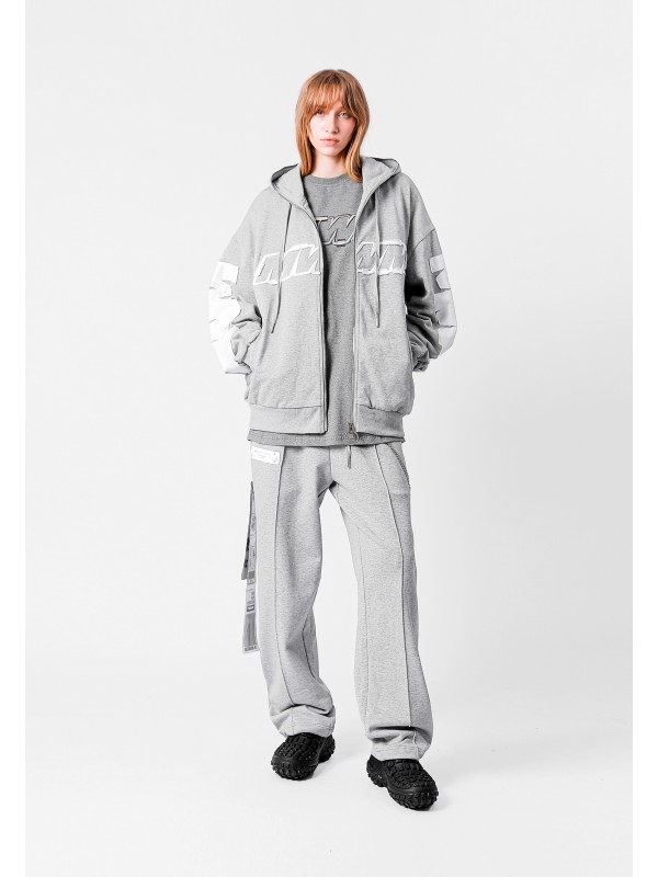 MWM LOGO HOODIE WITH ZIPPER