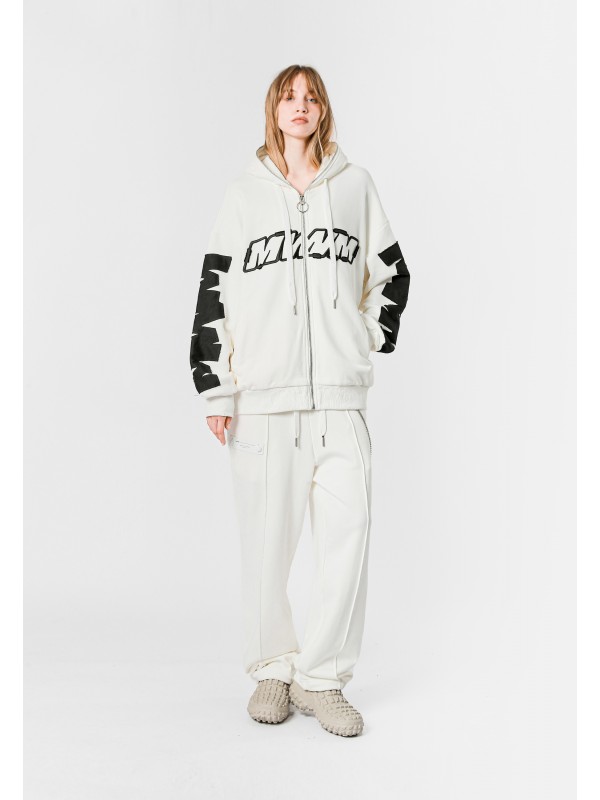 MWM LOGO HOODIE WITH ZIPPER
