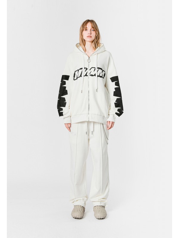 MWM LOGO HOODIE WITH ZIPPER