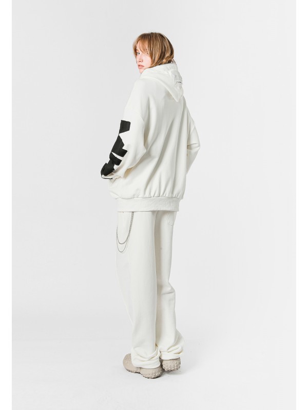 MWM LOGO HOODIE WITH ZIPPER