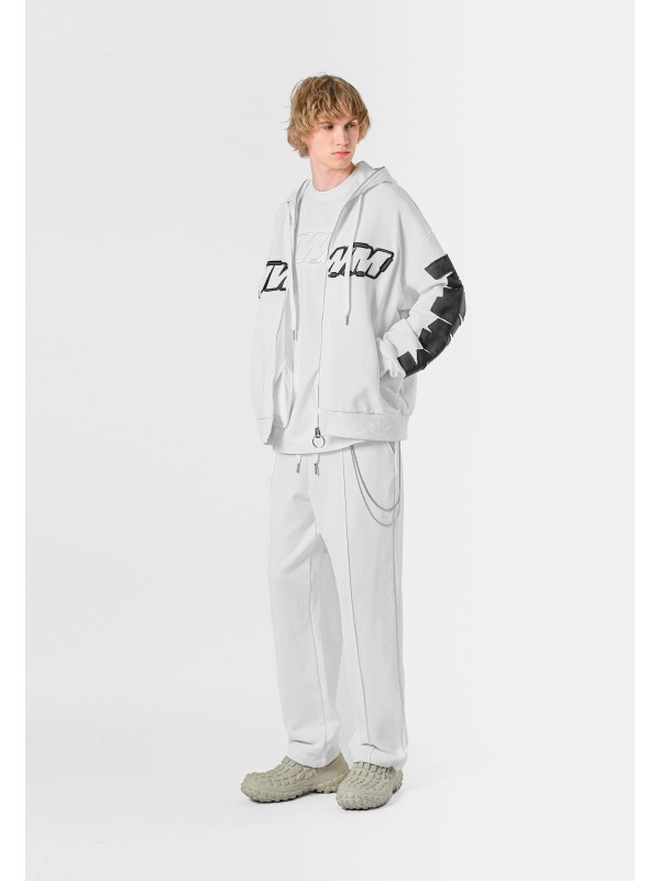 MWM LOGO HOODIE WITH ZIPPER