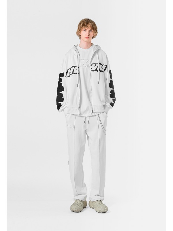 MWM LOGO HOODIE WITH ZIPPER