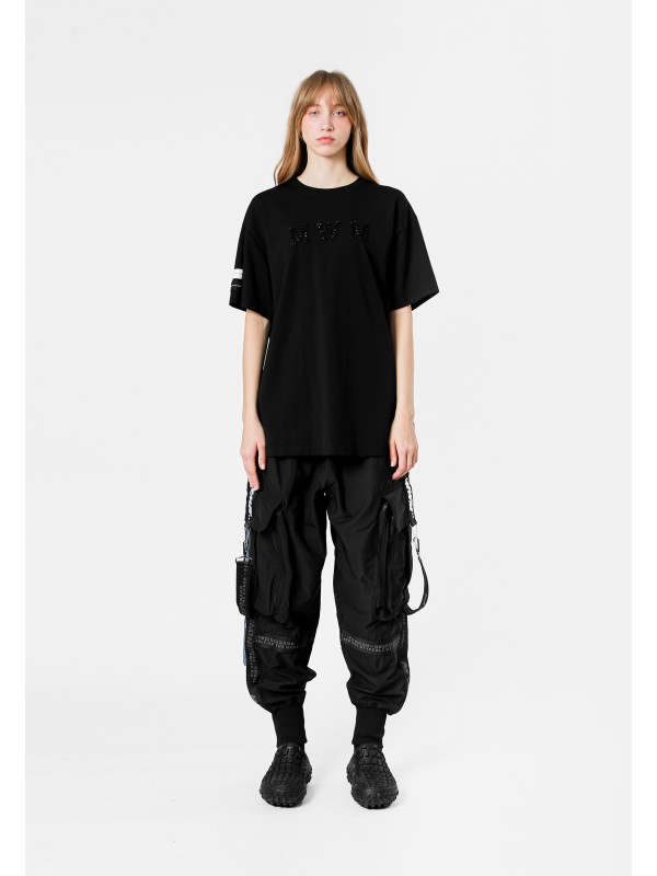 MWM STRASS LOGO T-SHIRT