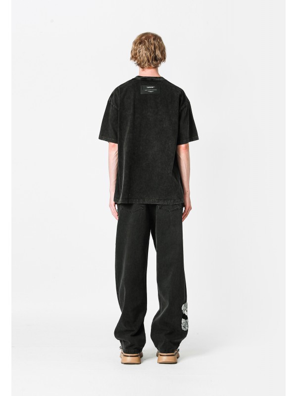 MIKE TEDDY DENIM PANTS