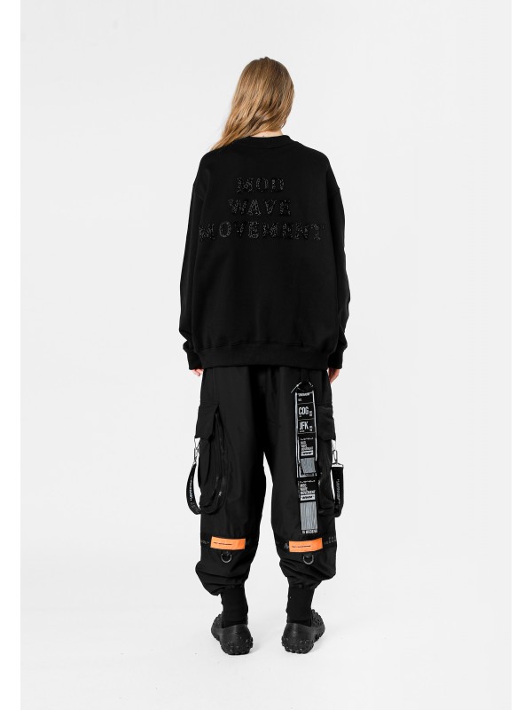 MWM STRASS LOGO SWEATSHIRT