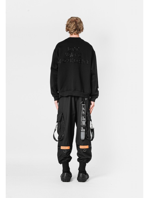 MWM STRASS LOGO SWEATSHIRT