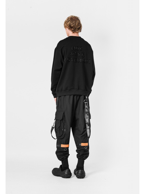 MWM STRASS LOGO SWEATSHIRT