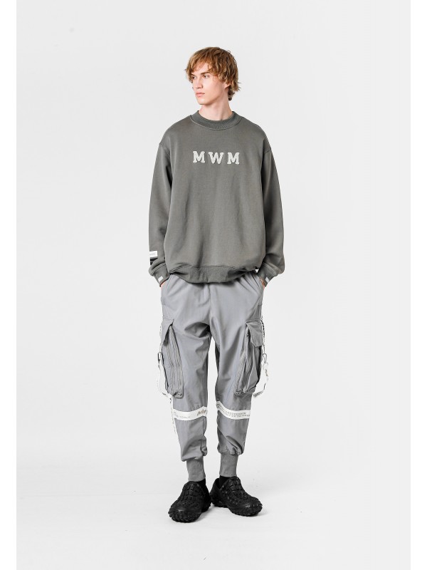 MWM STRASS LOGO SWEATSHIRT