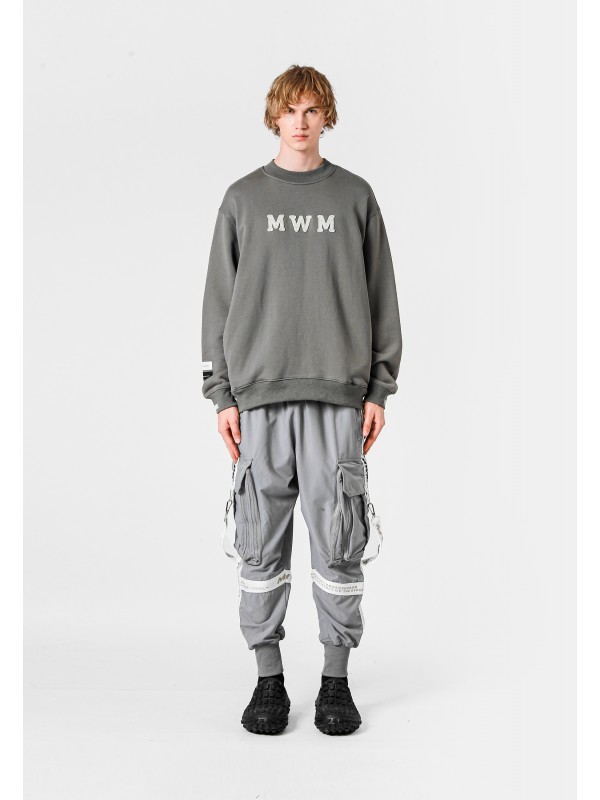 MWM STRASS LOGO SWEATSHIRT