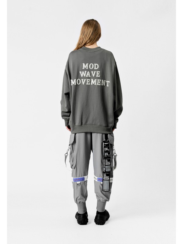 MWM STRASS LOGO SWEATSHIRT