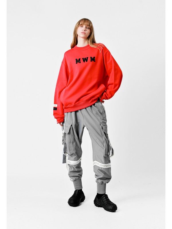 MWM STRASS LOGO SWEATSHIRT