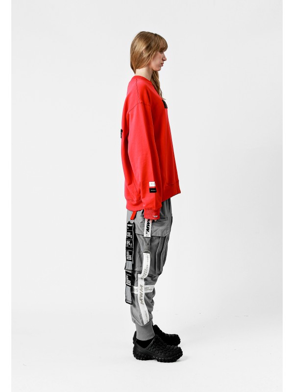 MWM STRASS LOGO SWEATSHIRT