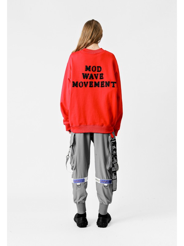 MWM STRASS LOGO SWEATSHIRT