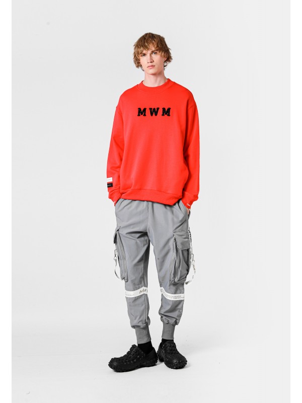 MWM STRASS LOGO SWEATSHIRT