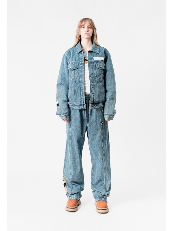 MIKE TEDDY DENIM JACKET