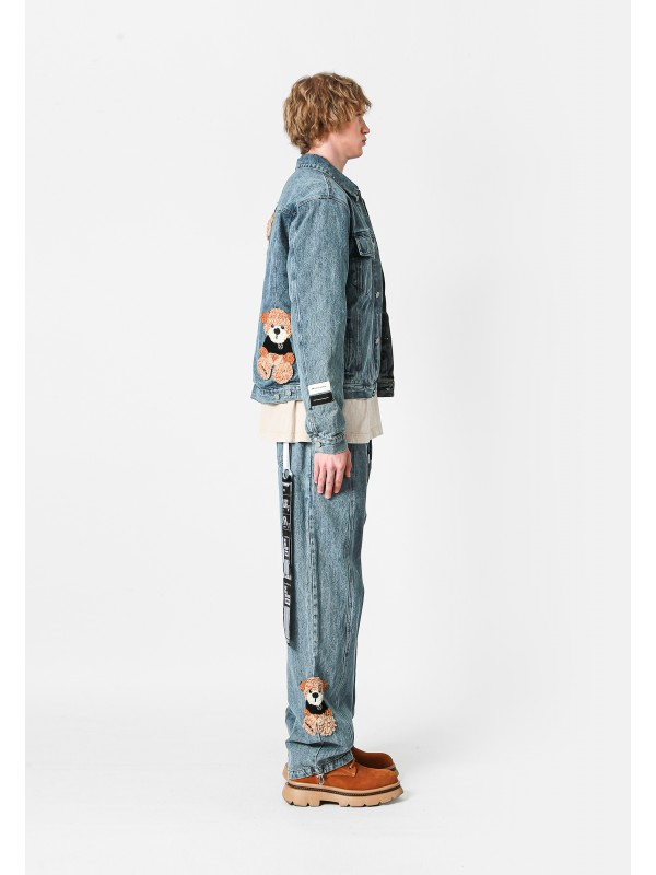 MIKE TEDDY DENIM JACKET