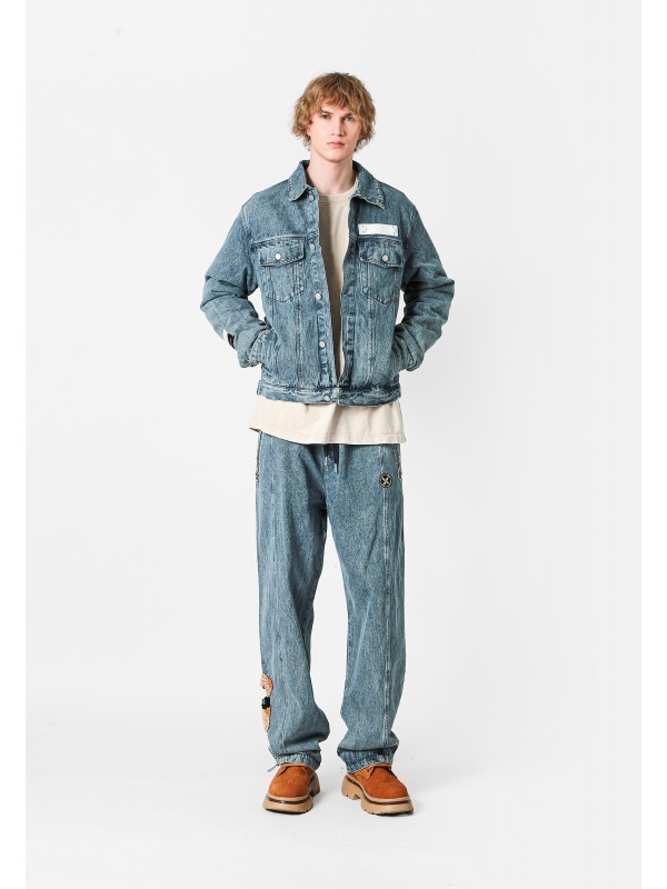 MIKE TEDDY DENIM JACKET