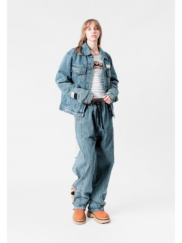 MIKE TEDDY DENIM JACKET