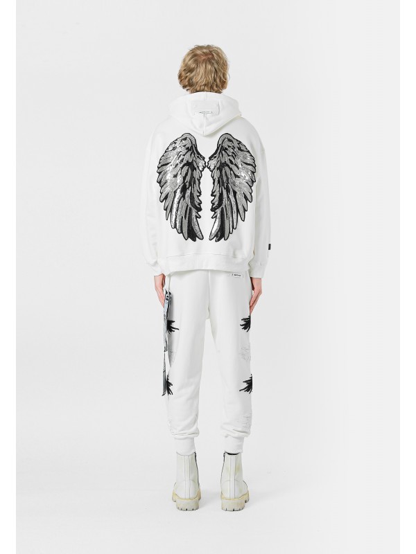 STRASS WINGS HOODIE