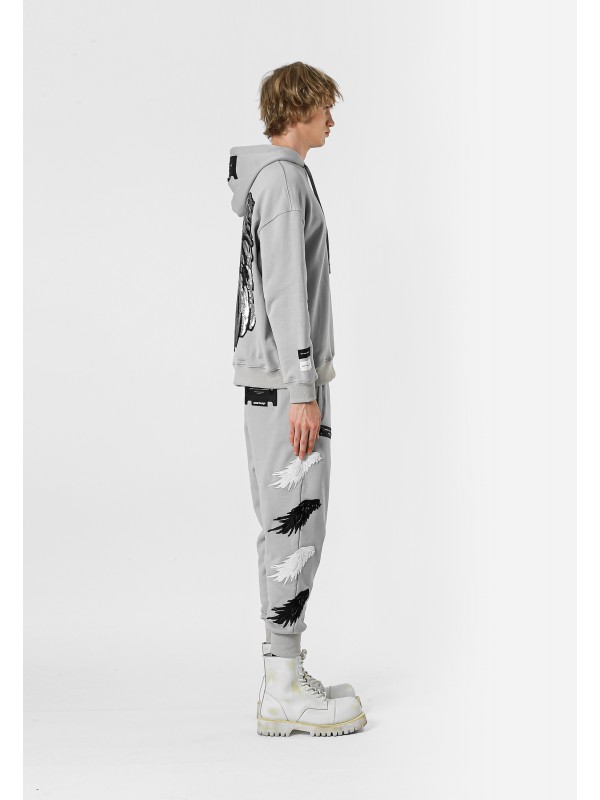 STRASS WINGS HOODIE