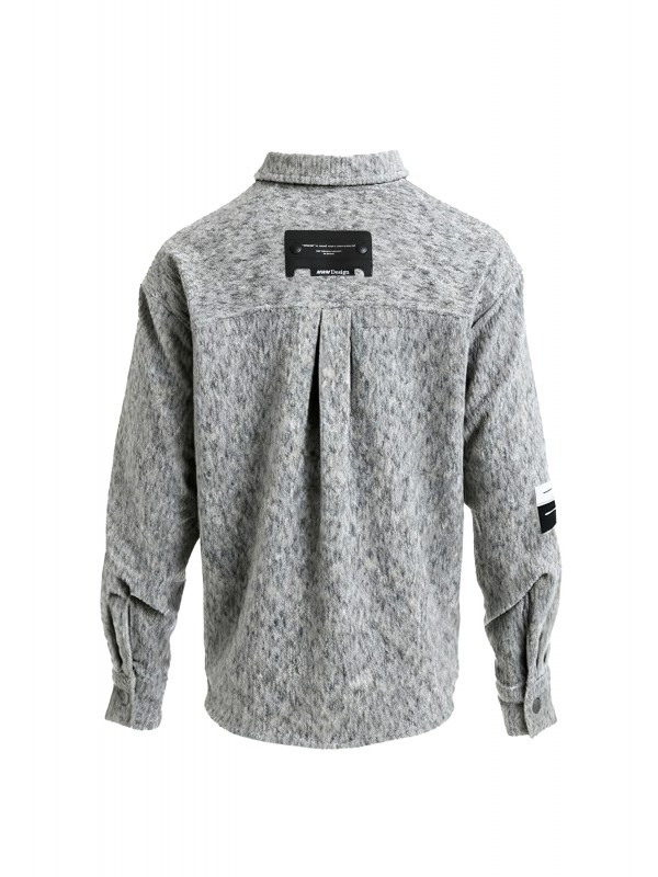 TEDDY OVERSHIRT WITH CHAIN