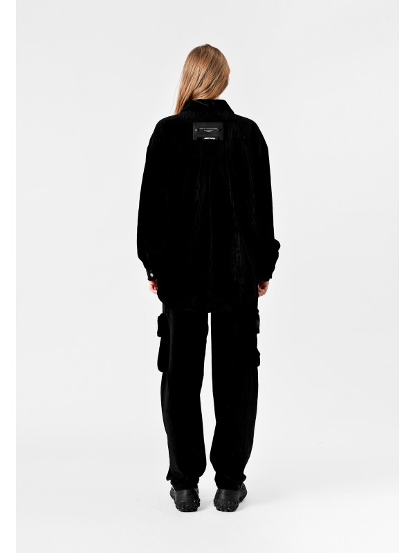 TEDDY OVERSHIRT WITH CHAIN