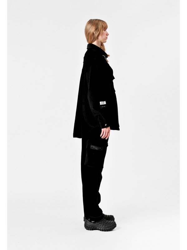 TEDDY OVERSHIRT WITH CHAIN