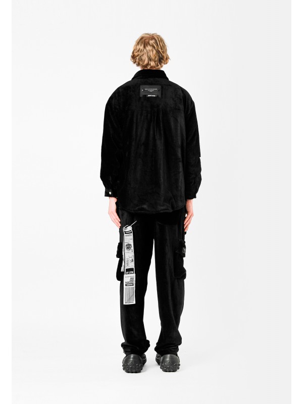 TEDDY OVERSHIRT WITH CHAIN