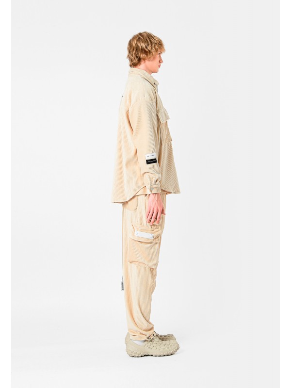 TEDDY OVERSHIRT WITH CHAIN