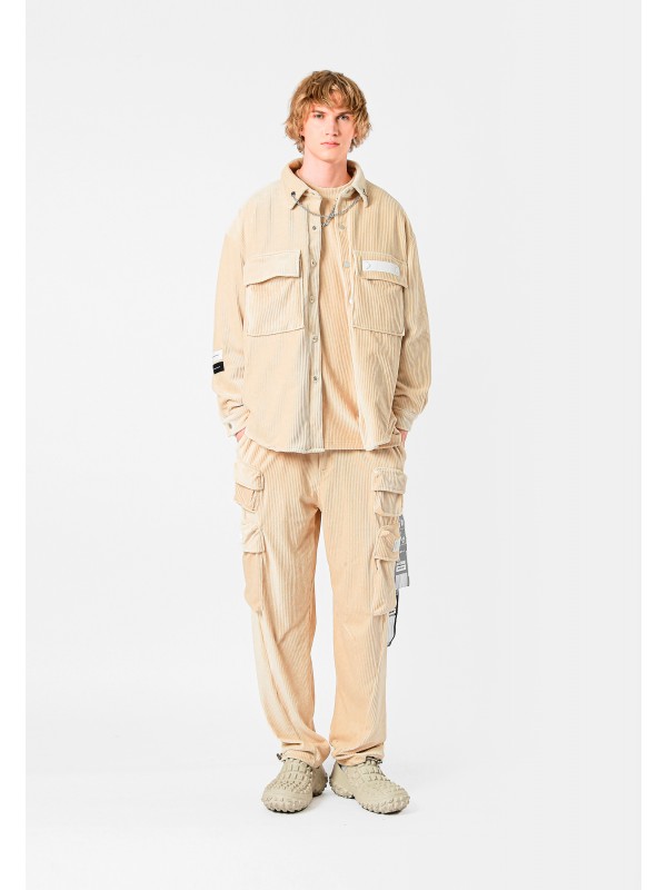 TEDDY OVERSHIRT WITH CHAIN