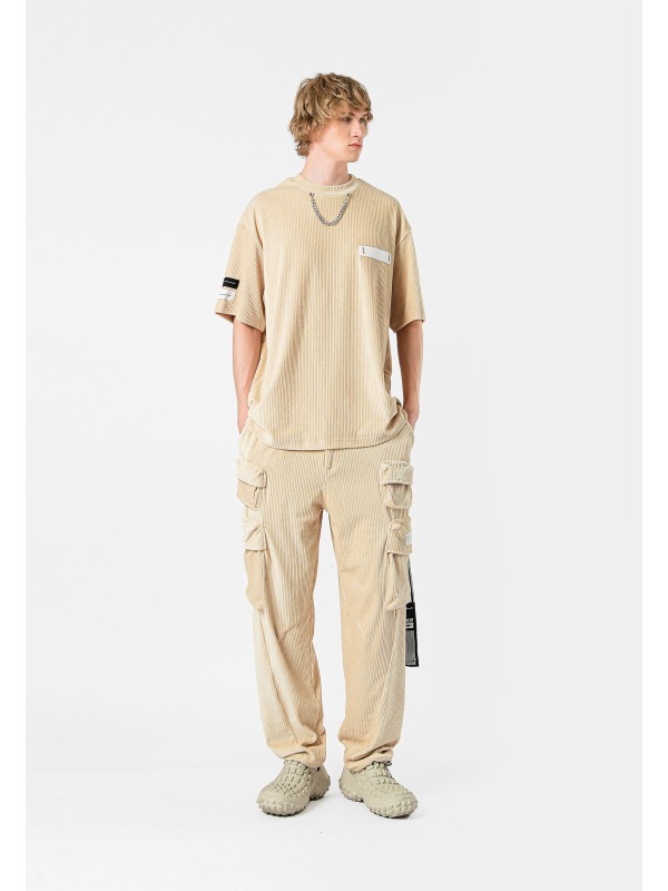 TEDDY T-SHIRT WITH CHAIN