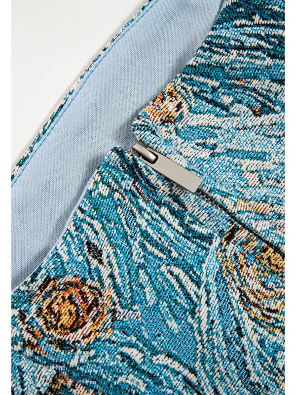 MWM TAPESTRY DENIM TOP