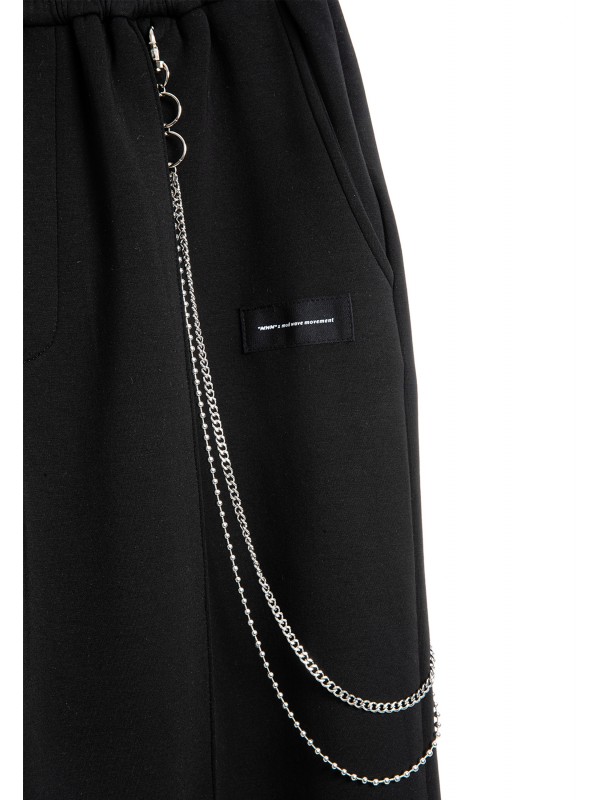 PANTALÓN DE PUNTO MWM CON CADENA