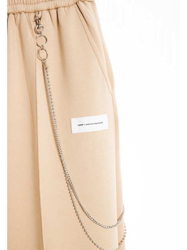 PANTALÓN DE PUNTO MWM CON CADENA