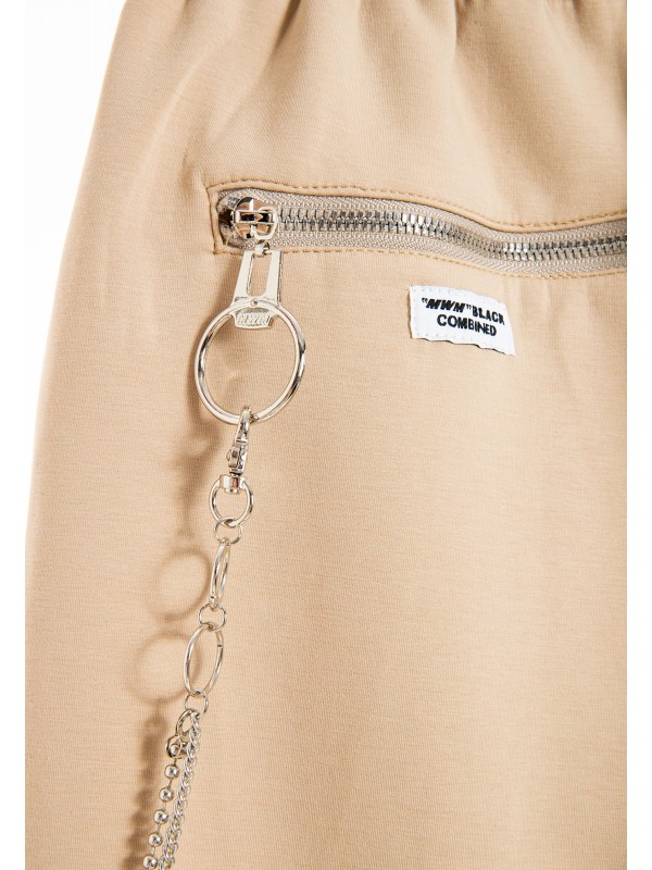PANTALÓN DE PUNTO MWM CON CADENA